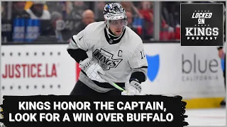 Kings honor Kopi, look to beat Sabres