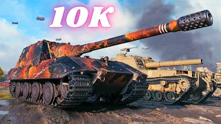 Jagdpanzer E 100 - 10K Damage 9 Kills  World of Tanks Replays