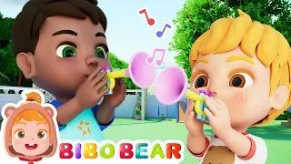 Musical Instruments Song | When The Band Comes Marching In | Bibobear Nursery Rhymes & Kids Songs