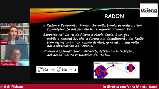 Virtual Studium Radon la radioattività che non ti aspetti