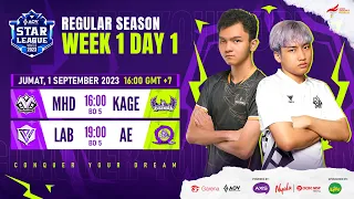 ASL 2023 Winter Week 1 Day 1 | Garena AOV Indonesia