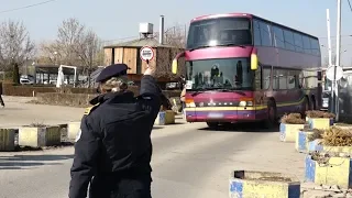 Policia në aksion kontrolli të autobusëve