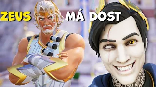 Fortnite příběh Kapitoly 5. Sezóny 2 - Řečtí Bohové