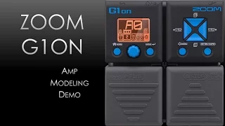 Zoom G1on Amp Demo