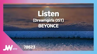 [JW노래방] Listen(Dreamgirls OST) / BEYONCE / JW Karaoke