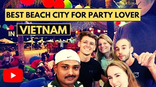 Best City For Party Lovers In Vietnam 🇻🇳 NHA TRANG Nightlife and Beach 🏖️ | Vietnam Travel Vlog 2022