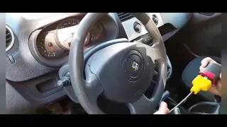 Как проверить пробег Renault Kangoo 66kw