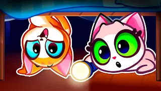 🙀Baby Cat Learn To Sleep Alone💤Learning Video and Toddler Cartoon by Purr-Purr Stories