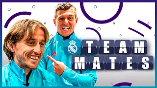 Which Real Madrid player could be an actor? | Kroos & Modrić | TEAMMATES