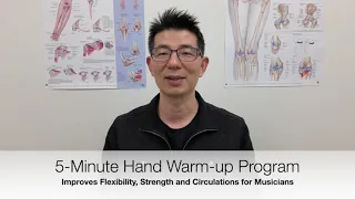 5 min  Real-Time Hand Warm Up Program for guitarists and musicians