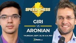 2018 Speed Chess Championship: Giri vs Aronian