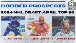 2024 NHL DRAFT RANKING MEETING | DobberProspects April Top 96 Scouts' Roundtable