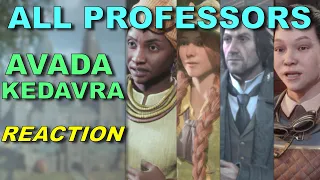 All Professors Reaction on Avada Kedavra (Hidden Dialogue) - Hogwarts Legacy