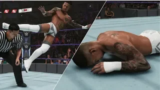 Lio Rush new fatigue move - wwe 2k19