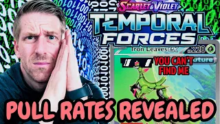 WE'VE BEEN DUPED!!! Pokemon Card Pull Rates for Temporal Forces REVEALED!