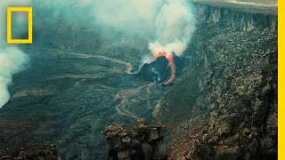 Journey Into an Active Volcano | One Strange Rock