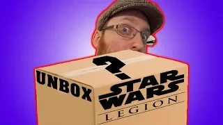 UnBoxing (#01) - Star Wars Legion Core Set and Trooper Expansion Packs.