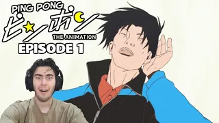 Wait...THIS IS GOOD! | Ping Pong The Animation Ep 1 | REACTION