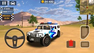 Police Drift Car Driving 🚨 - US Police Hummer SUV Offroading - Gameplay #130 - Android GamePlay