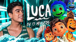 LUCA EN 13 MINUTOS! - MOUNSTRUOS MARINOS DE PIXAR!🌊