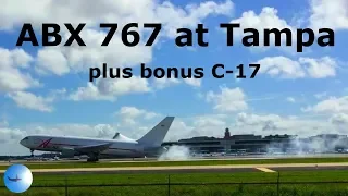 767 ABX for Amazon Prime Air at Tampa international Plane Spotting