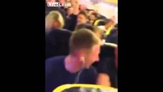 Ryanair plane erupts into obscene chanting on board flight to Ibiza
