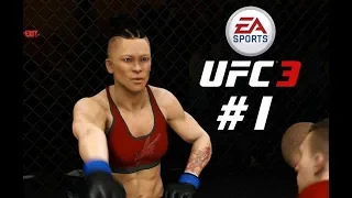 UFC 3 Women's Bantamweight Career Mode Walkthrough Part 1 - DEBUT!