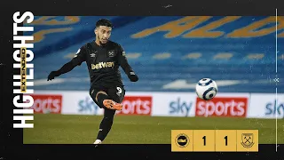 EXTENDED HIGHLIGHTS | BRIGHTON & HOVE ALBION 1-1 WEST HAM UNITED