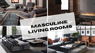 Masculine Approved Living Rooms Home Decor & Home Design | And Then There Was Style