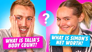 WHO KNOWS WHO CHALLENGE WITH TALIA!