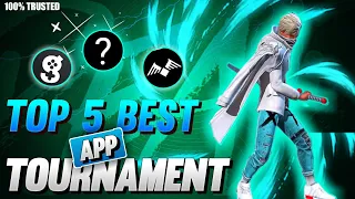 Top 5 Best Tournament Apps For Free Fire | Best Apps For ESports Tournament  in Free Fire Tournament