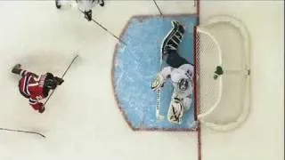 Devan Dubnyk's Save On Mattias Tedenby (November 12 2010)