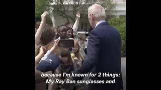 Child Asks Joe Biden What His Favorite Ice Cream Flavor Is