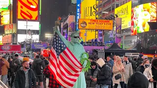 🇺🇸Live from NYC(12/30/2021): Manhattan, Times Square Before New Years Eve