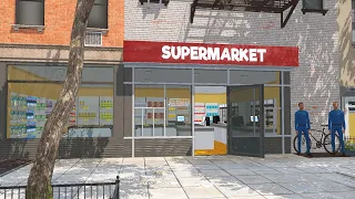 Contrato 2 Reponedores Que Hacen Bien Su trabajo y Mejoro El Almacén | #18 Supermarket Simulator