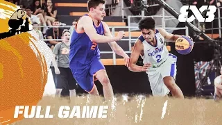 Netherlands vs. Philippines - Full Game - FIBA 3x3 U18 World Cup