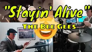 The Bee Gees 'Stayin' Alive!' Drum Cover By Vince Cowden