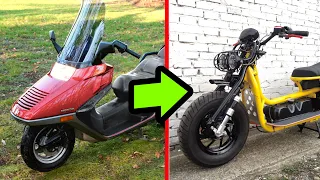 Como Hacer Una Scooter Custom (Con Una Moto de 1986)