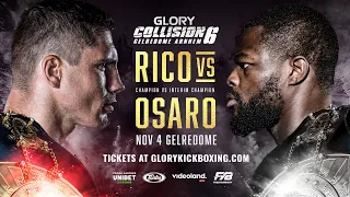 GLORY Collision 6 Fight Card Preview