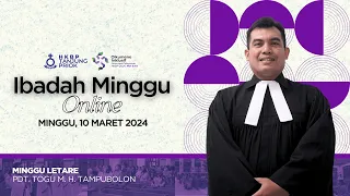 Ibadah Minggu Online • Minggu, 10 Maret 2024 • HKBP Ressort Tanjung Priok