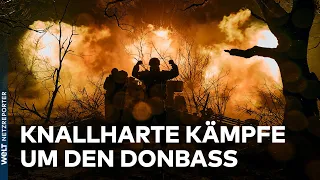 UKRAINE-KRIEG: Erbitterte Gefechte im Donbass - Russen im Vorwärtsgang | WELT Schwerpunkt