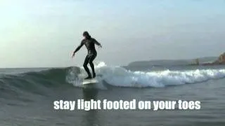 How To Surf - Cross Stepping