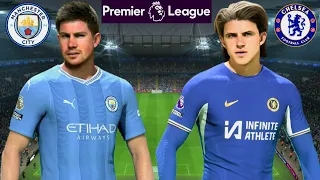 EA FC 24 - Manchester City vs. Chelsea - Haaland Palmer Enzo - Premier League 23/24 | PS5 | 4K HDR