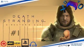 Death Stranding Director’s Cut * Ламповое прохождение игры #1 * 4K HDR 60FPS RayTracing PS5 3D-Audio