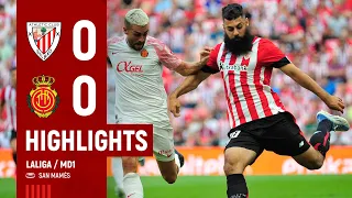 HIGHLIGHTS | Athletic Club 0-0 RCD Mallorca | LaLiga 2022-23 MD1