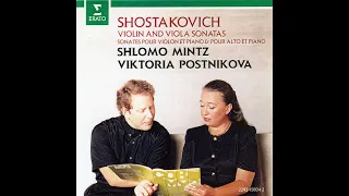 Dmitri  Shostakovich Sonata for Violin and Piano, op. 134, Sonata for viola and Piano, op. 147