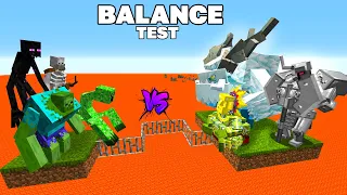 Minecraft Balance Test: Mowzie's Mobs vs Mutant Creatures!