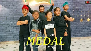 MEDAL : Chandra Brar × Mix Singh | Bhangra Video | Desi Dance Studio | New Punjabi Song 2024