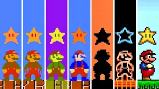 Evolution of ⭐Star Mario⭐ Power-up in Super Mario Bros.