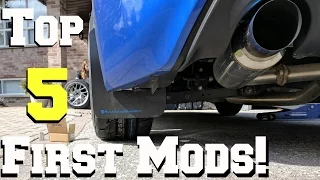 BEST 5 FIRST MODS! - For Any Car !
